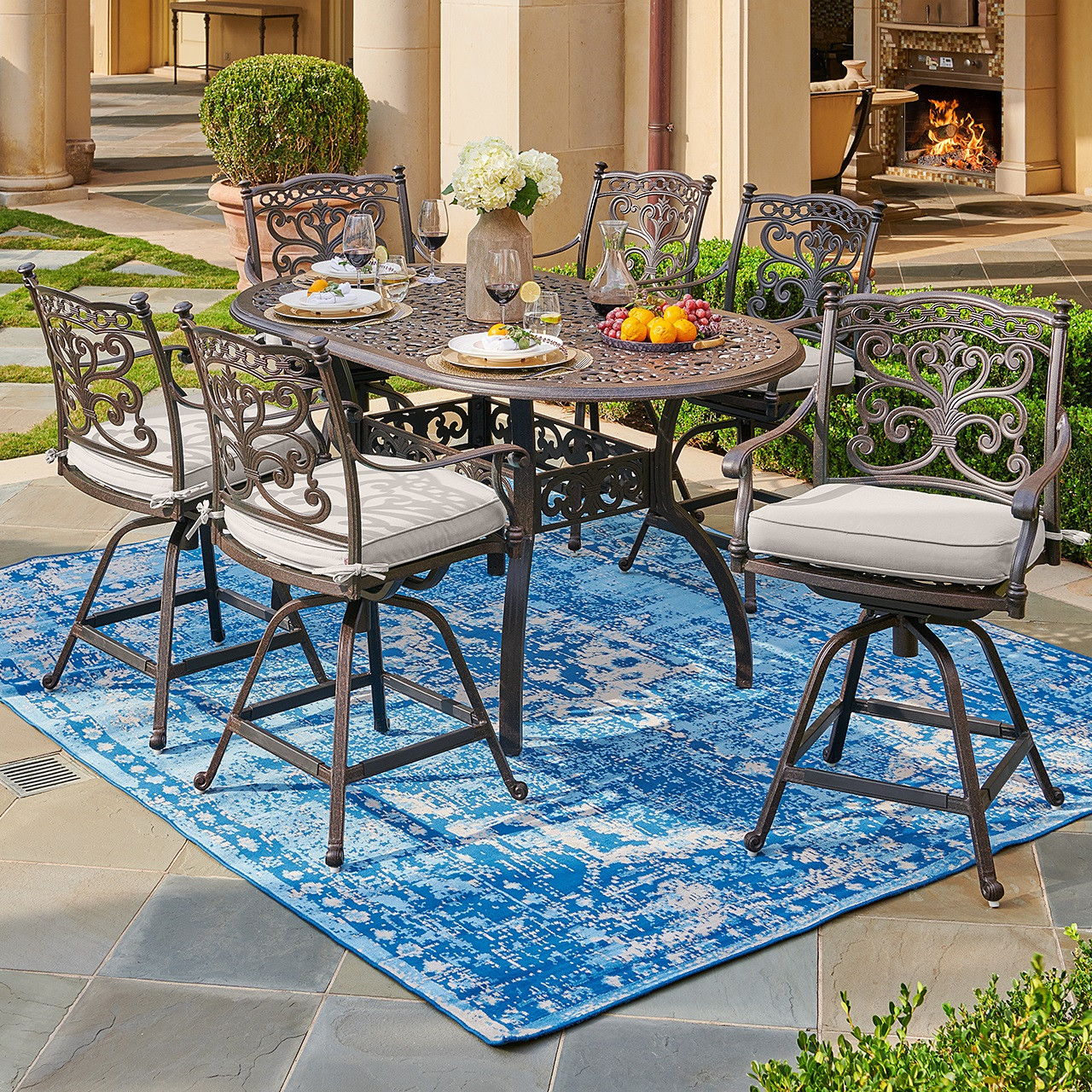 bàn ghế ngoài trời (2)